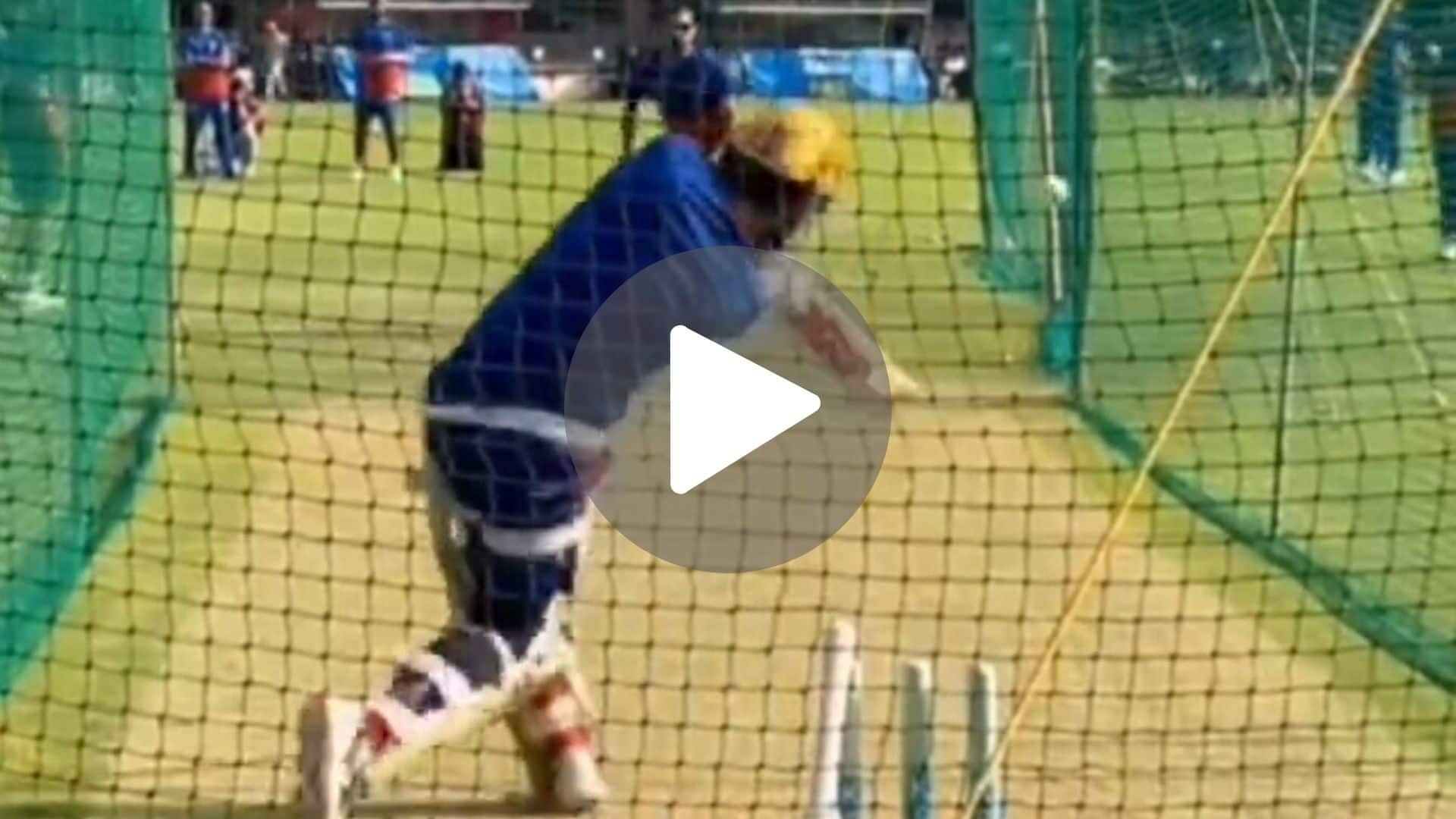 [Watch] Virat Kohli's Intense Batting Drills Before RCB vs CSK IPL 2024 Opening Clash